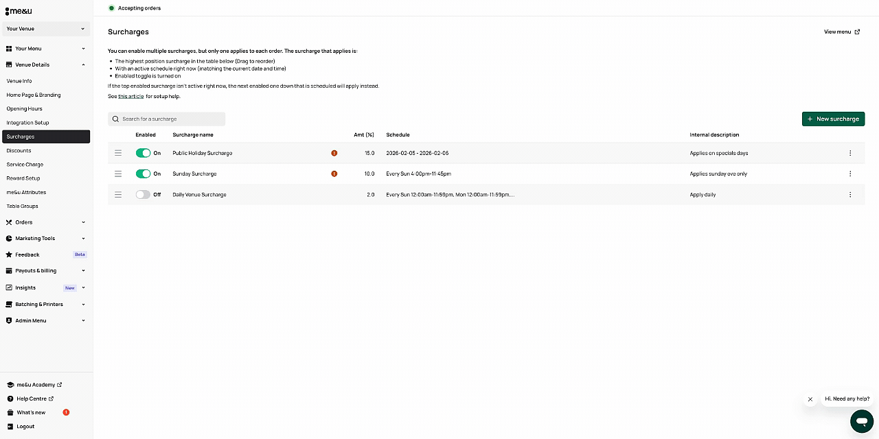 Adjust the Order and Status of Venue Surcharges (7).gif