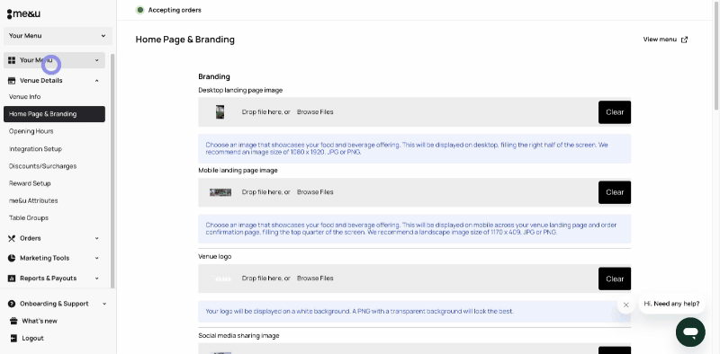 How to add multiple sizes:upgrades for menu items and drinks.gif